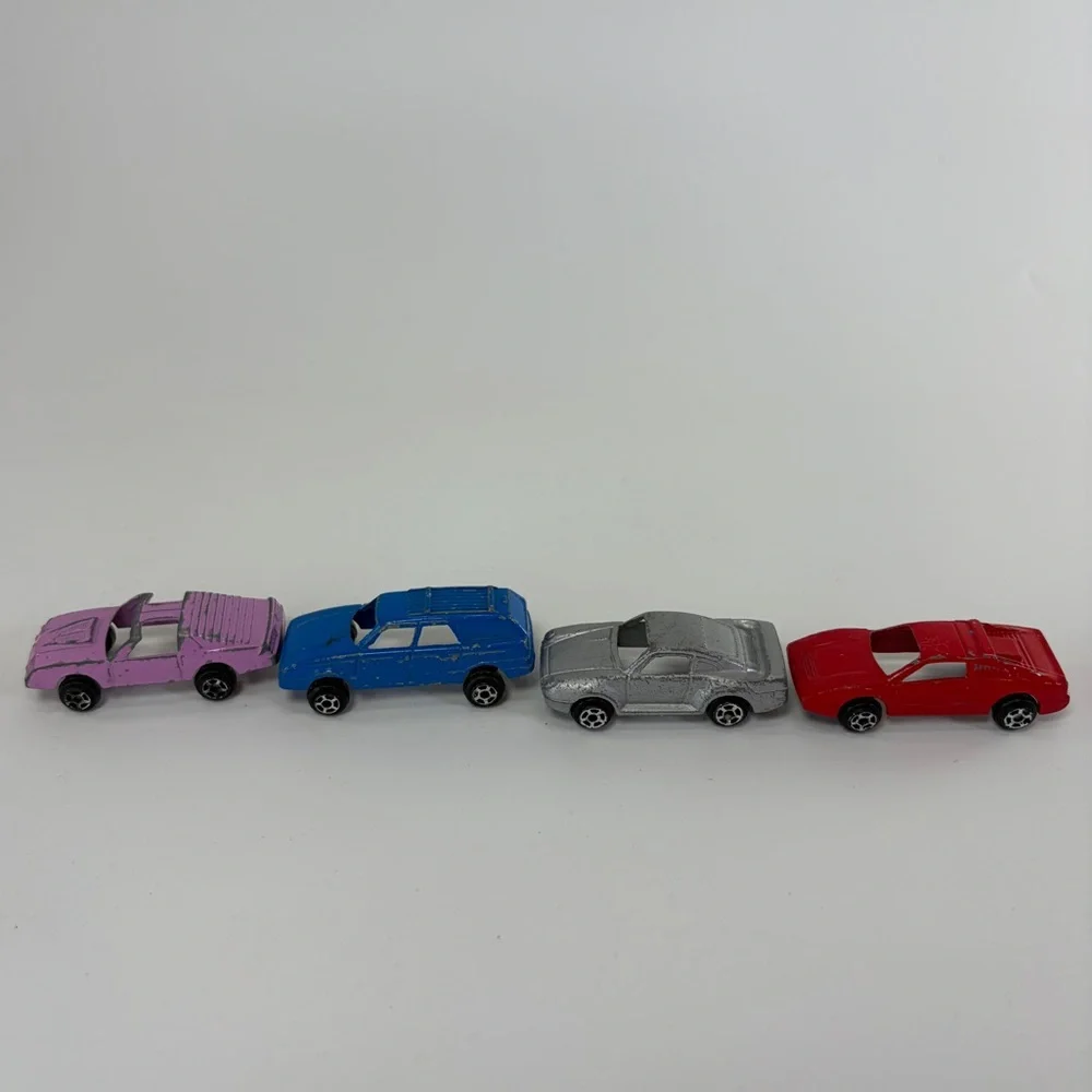 VTG Tootsie Toy Die Cast 1980s‎ Cars Set of 4 Metal